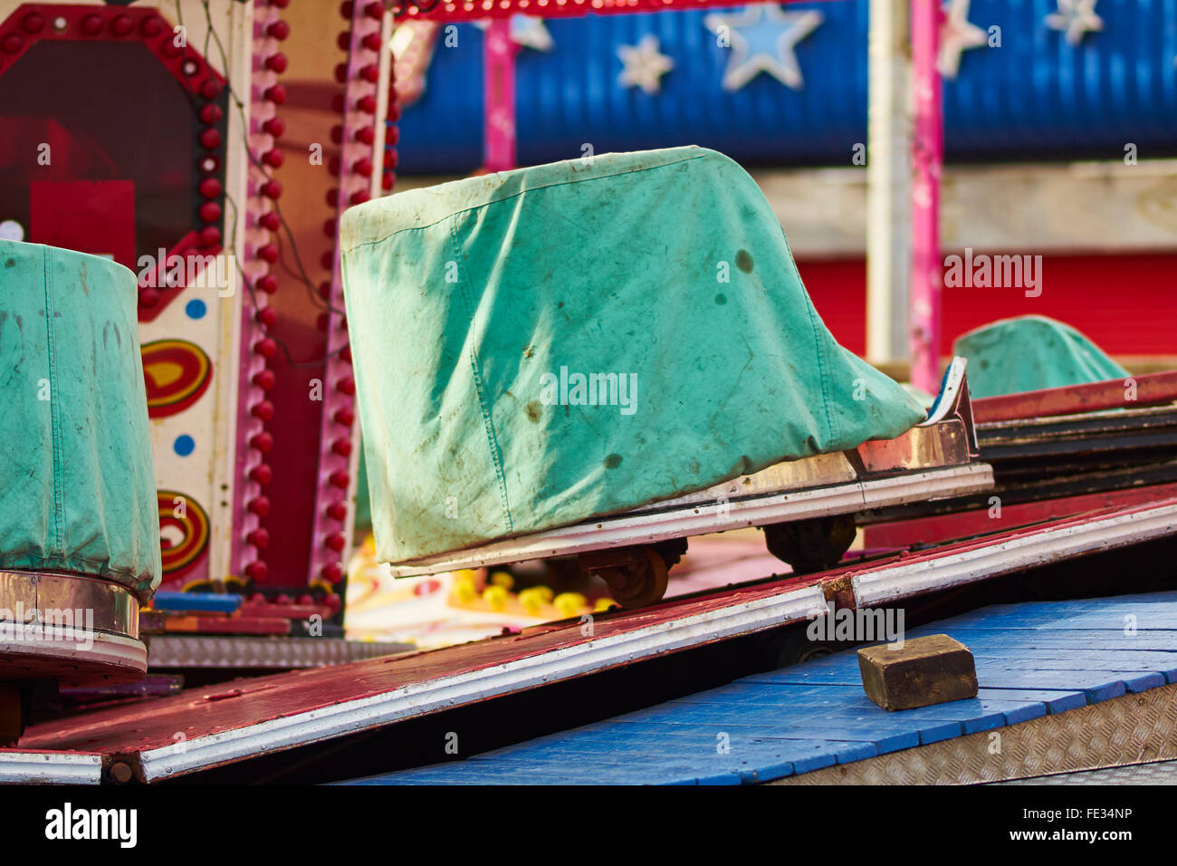 Bridlington Fun Fair Stock Photo