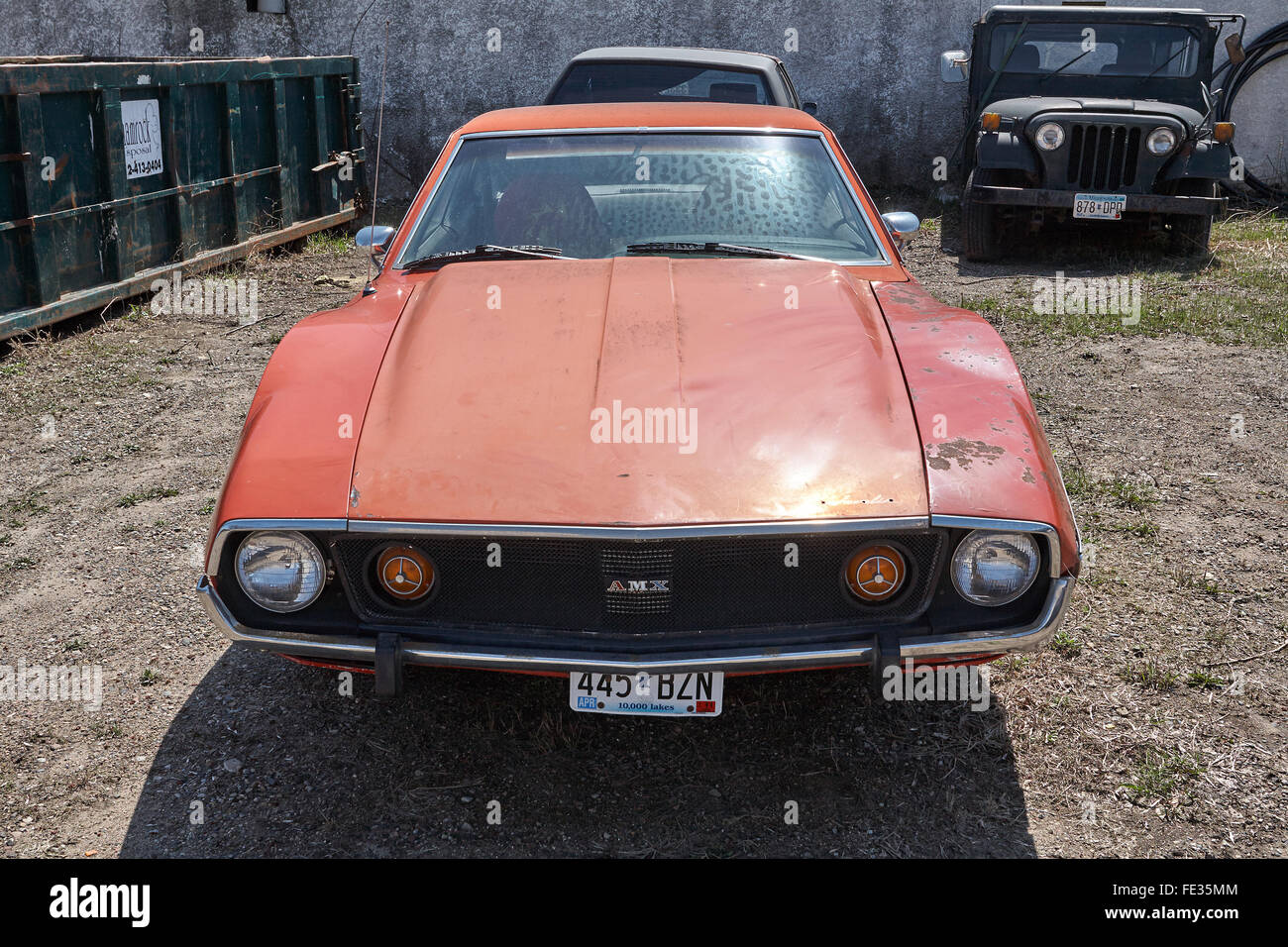 A 1971 American AMC Javelin AMX 401 in Minneapolis, Minnesota, USA ...