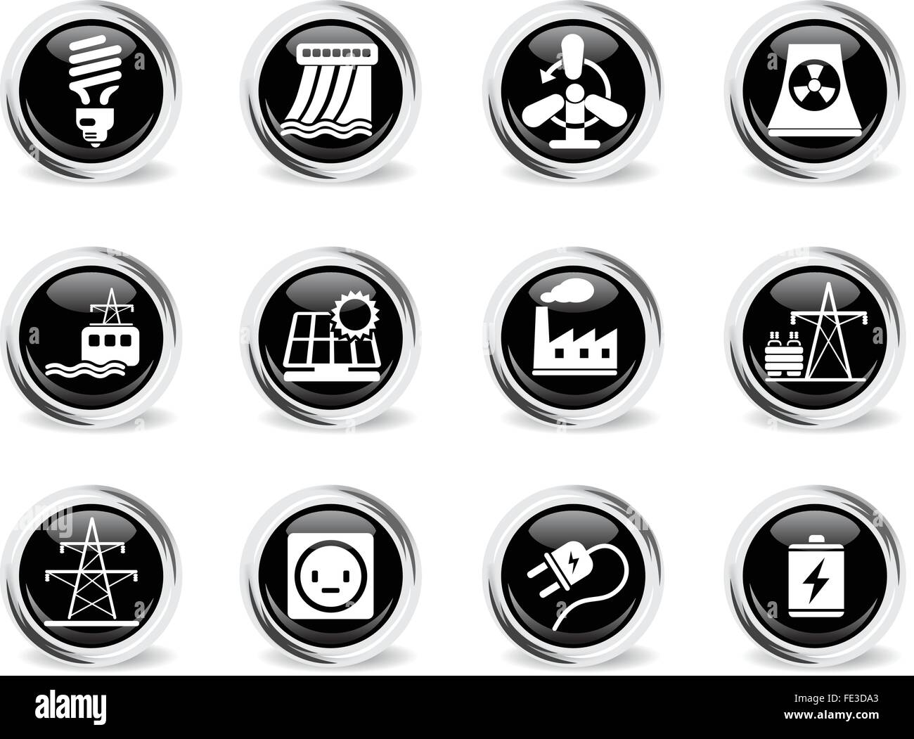 Energy and Industry Stock Vector Image & Art - Alamy