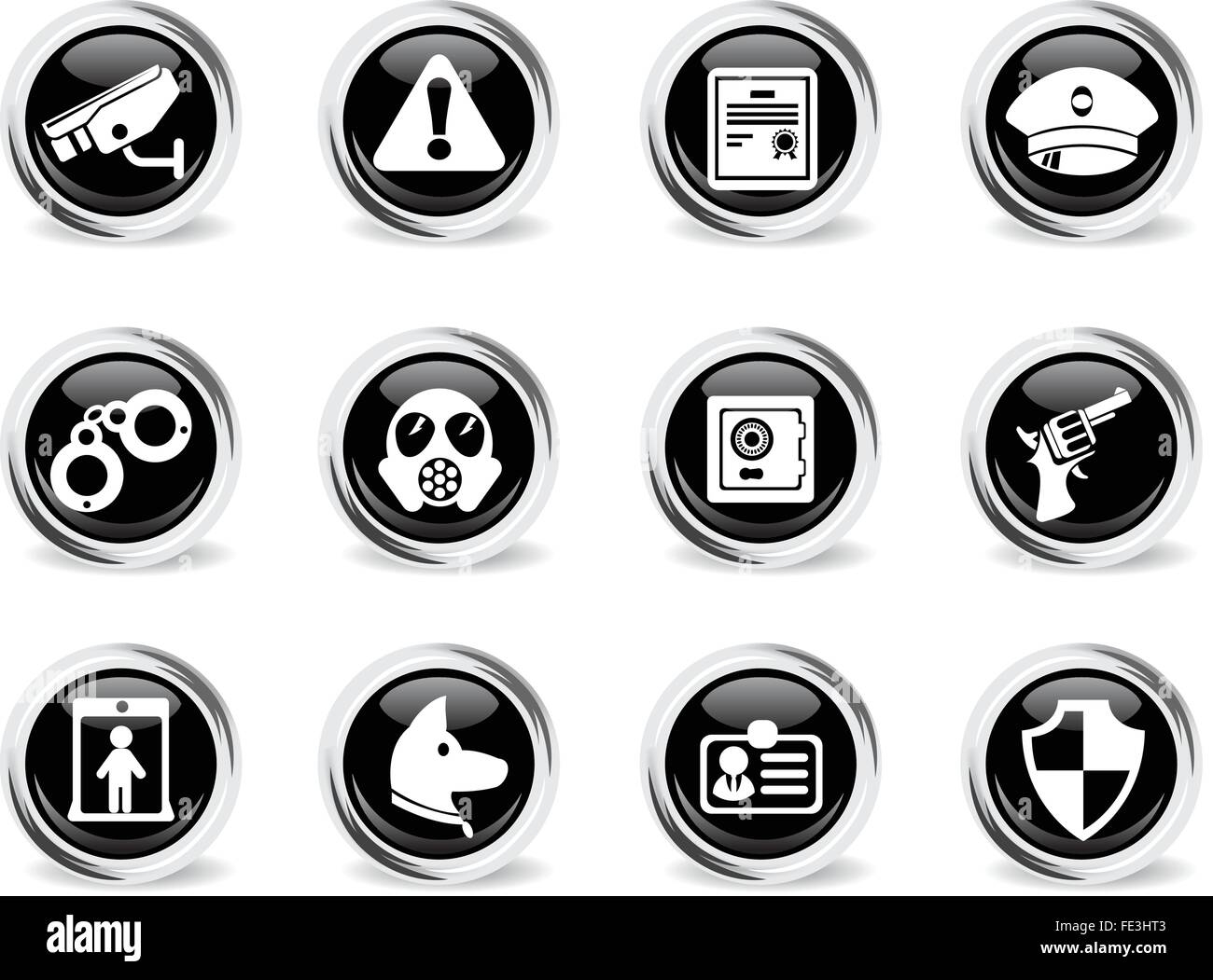 Bank security guard Black and White Stock Photos & Images - Alamy