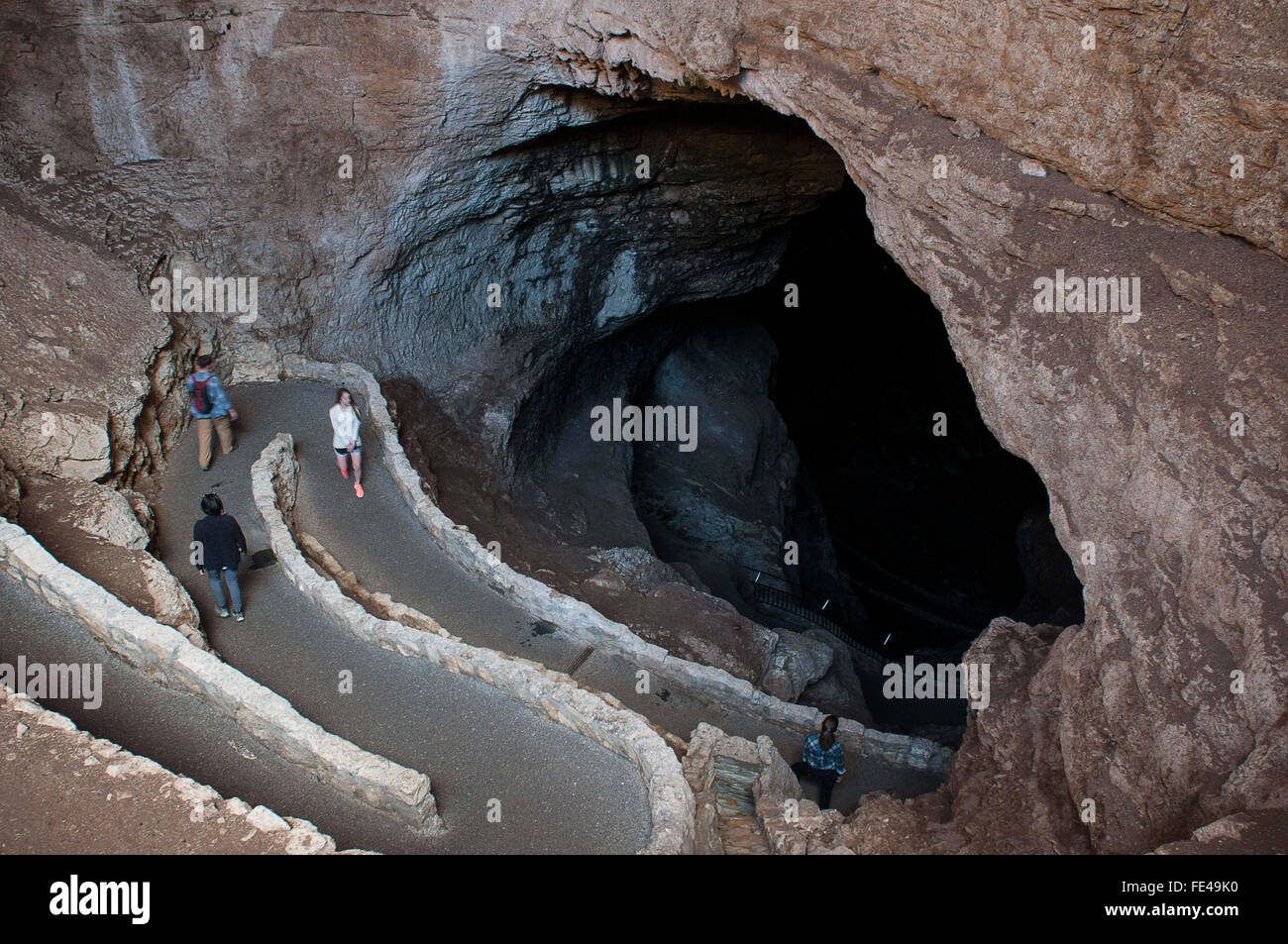 Carlsbad, New Mexico, USA. 31st Jan, 2016. 1/30/2016. Visitors enter