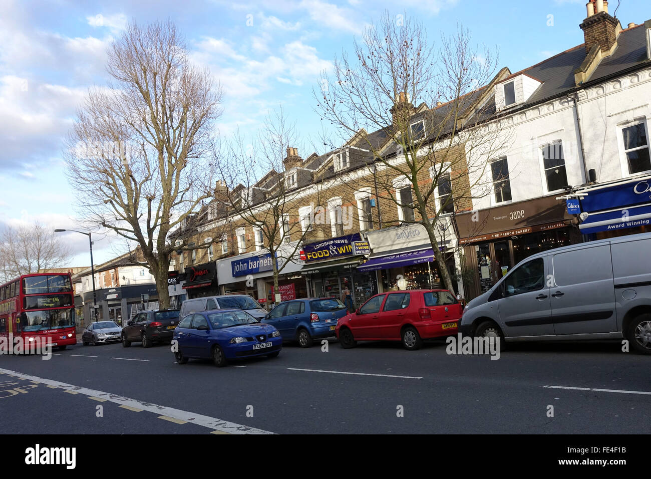 Lordship Lane, East Dulwich, South East London Stock Photo Alamy
