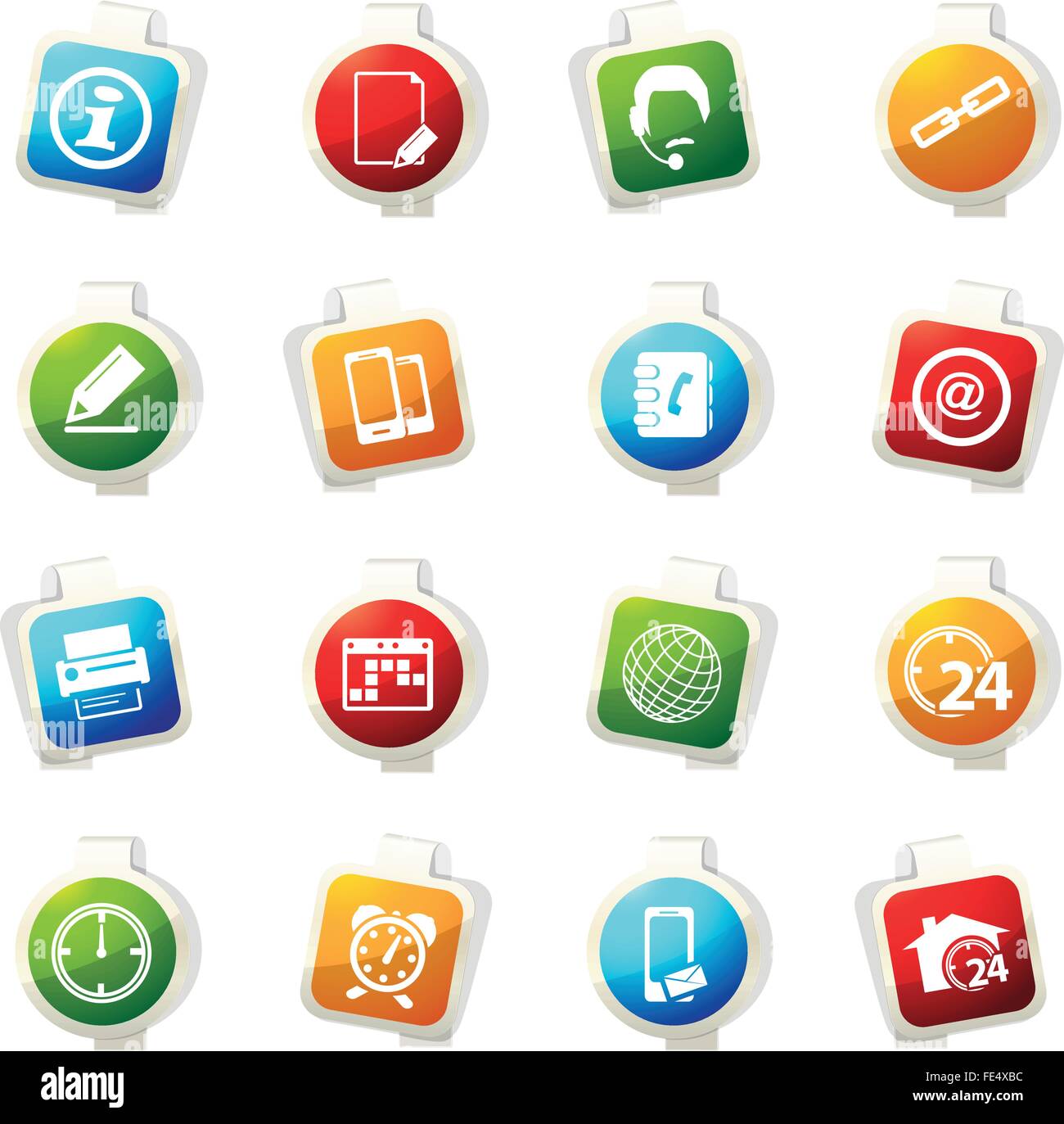 Community icons set Stock Vector Image & Art - Alamy