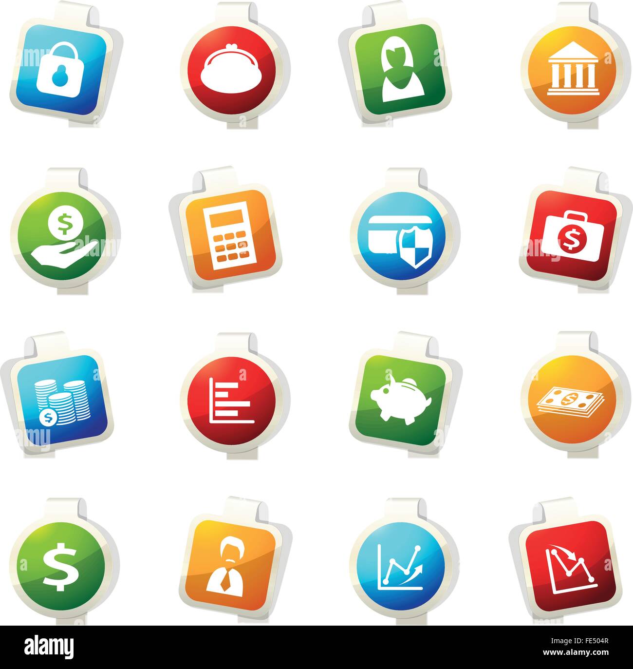 Business and Finance Icons Stock Vector Image & Art - Alamy