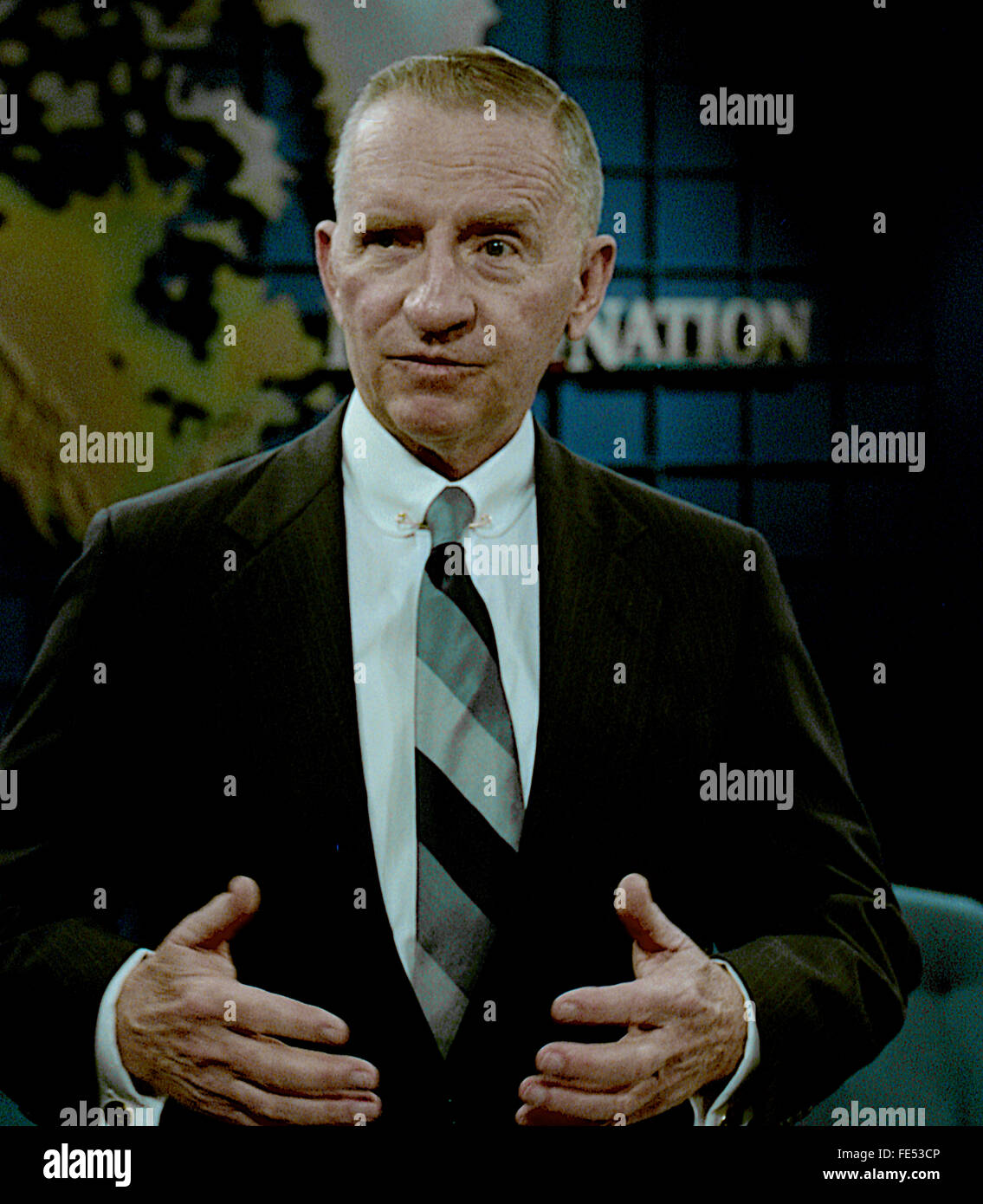 Washington, DC. USA, 26th April, 1992 H.Ross Perot at CBS Sunday