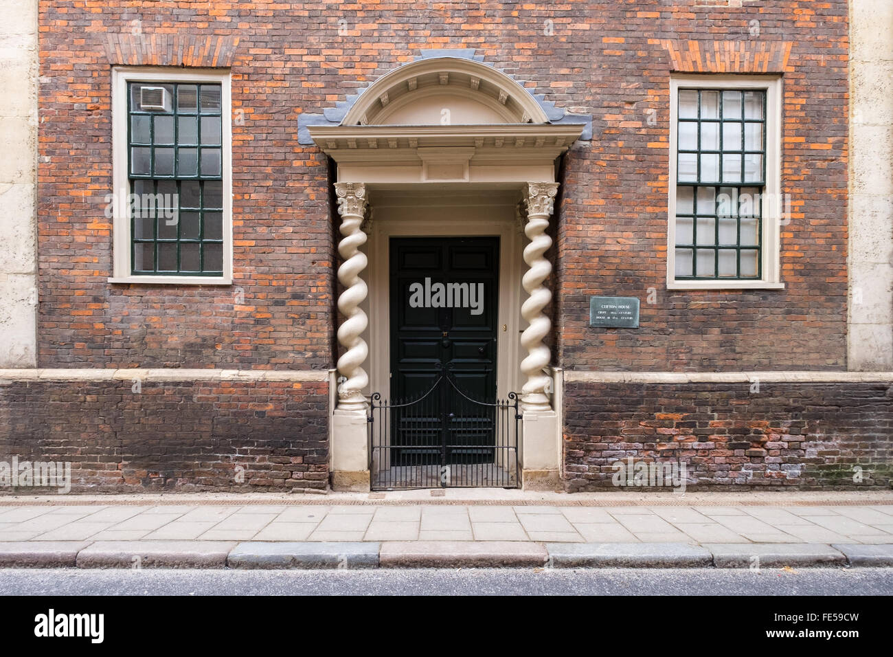 Grade 1 listed merchant’s house, King's Lynn, Norfolk, England Stock