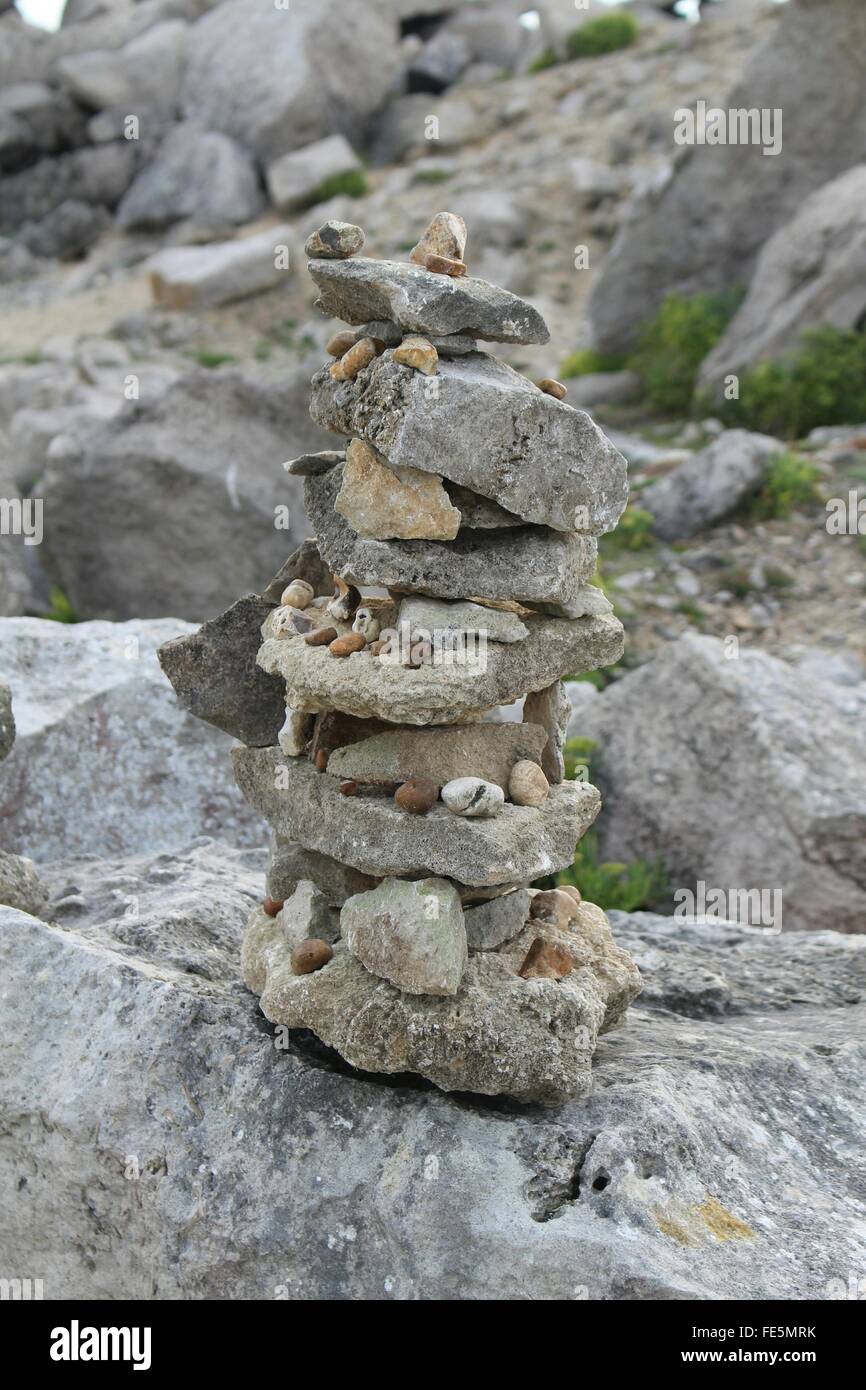 Stack Of Rocks Stock Photo Alamy