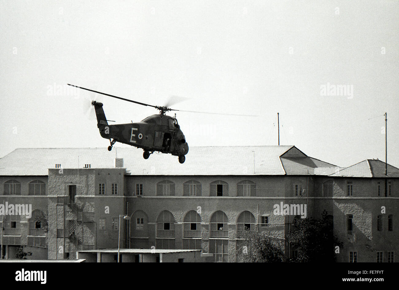 S-58 Navy Westland Wessex E Aden Yemen 1967 withdrawal Stock Photo