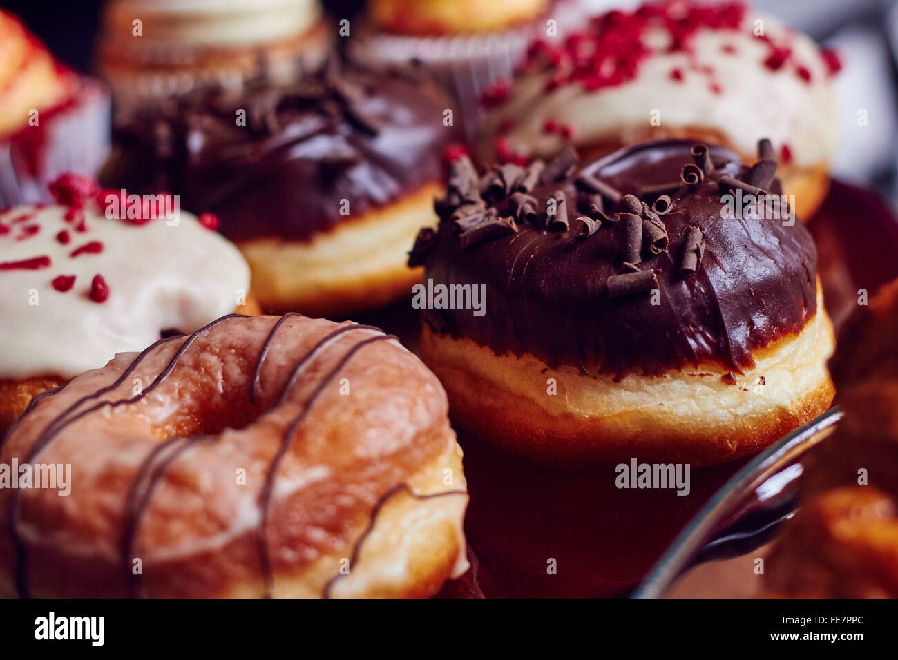 American doughnuts hi-res stock photography and images - Alamy