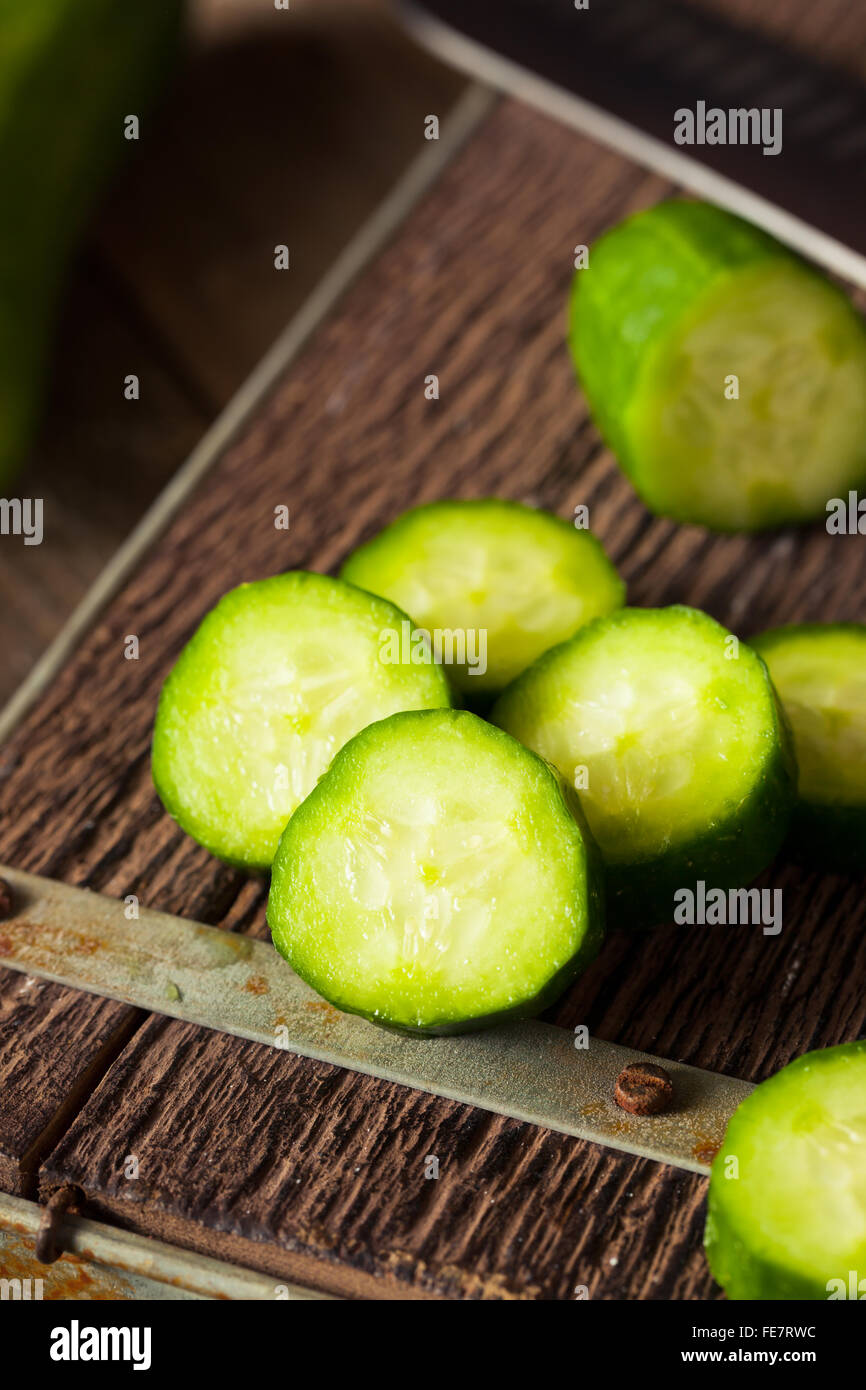 Raw Organic Mini Baby Cucumbers Ready to Eat Stock Photo Alamy
