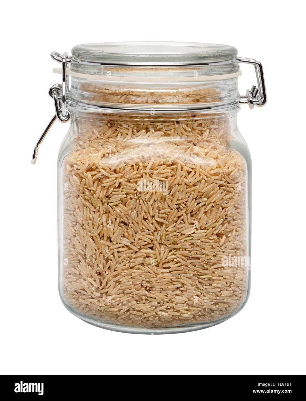 3-LBS OF YOUR FAVORITE BINESHII WILD RICE IN A GLASS JAR WITH A METAL