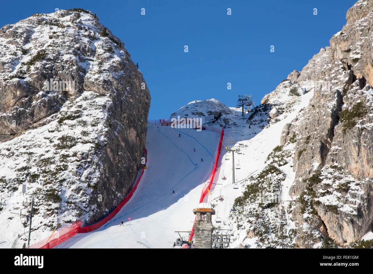 Cortina dampezzo super g hi-res stock photography and images - Alamy