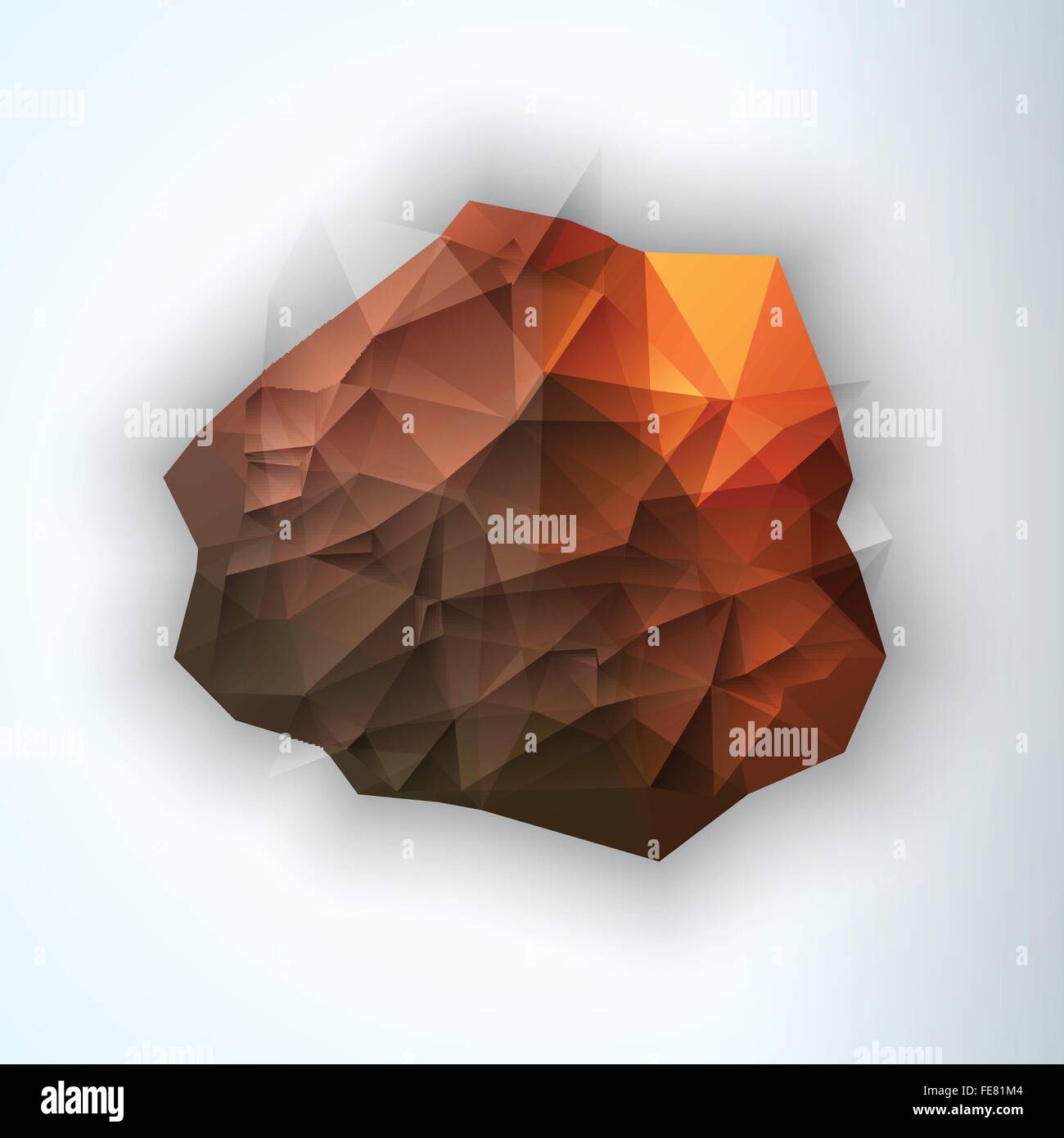 Geometric Triangular Abstract Vector Background Stock Vector Image ...