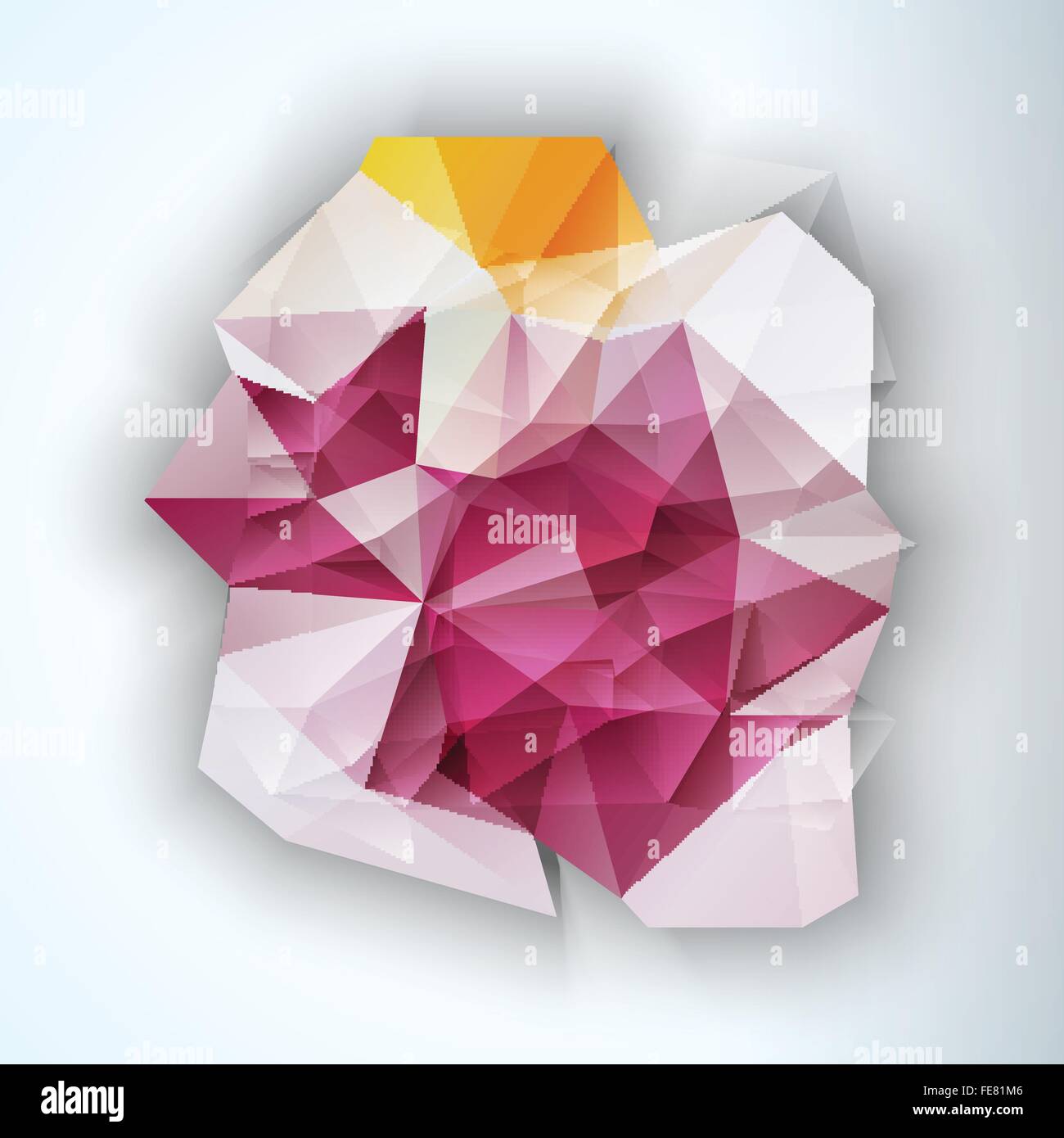 Geometric Triangular Abstract Modern Vector Background Stock Vector ...