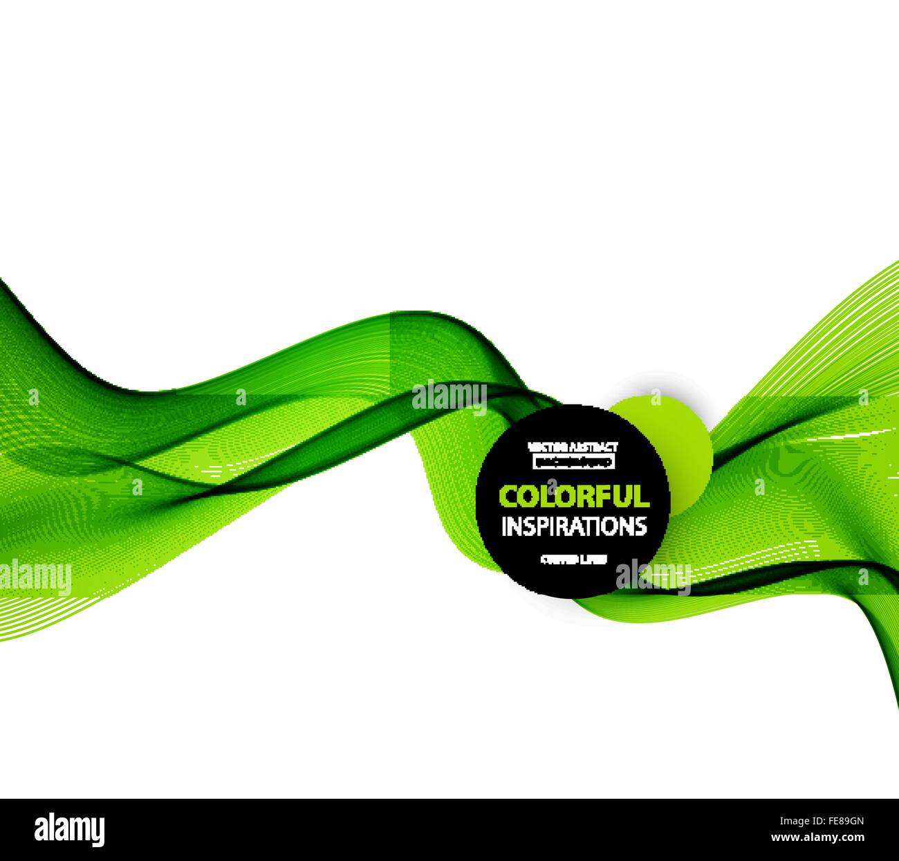 Abstract vector background, futuristic wavy Stock Vector Image & Art ...