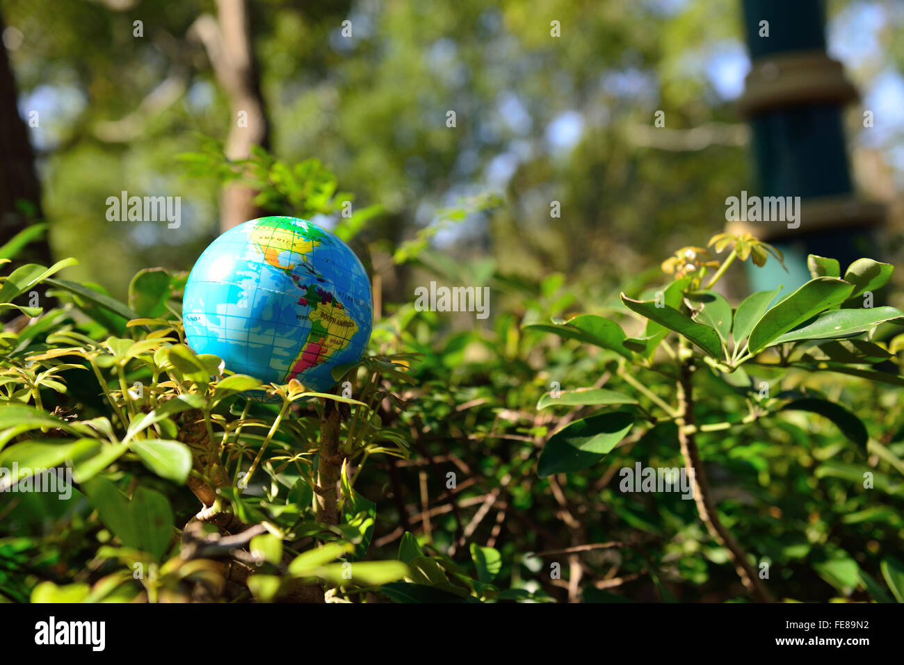 green & earth Stock Photo