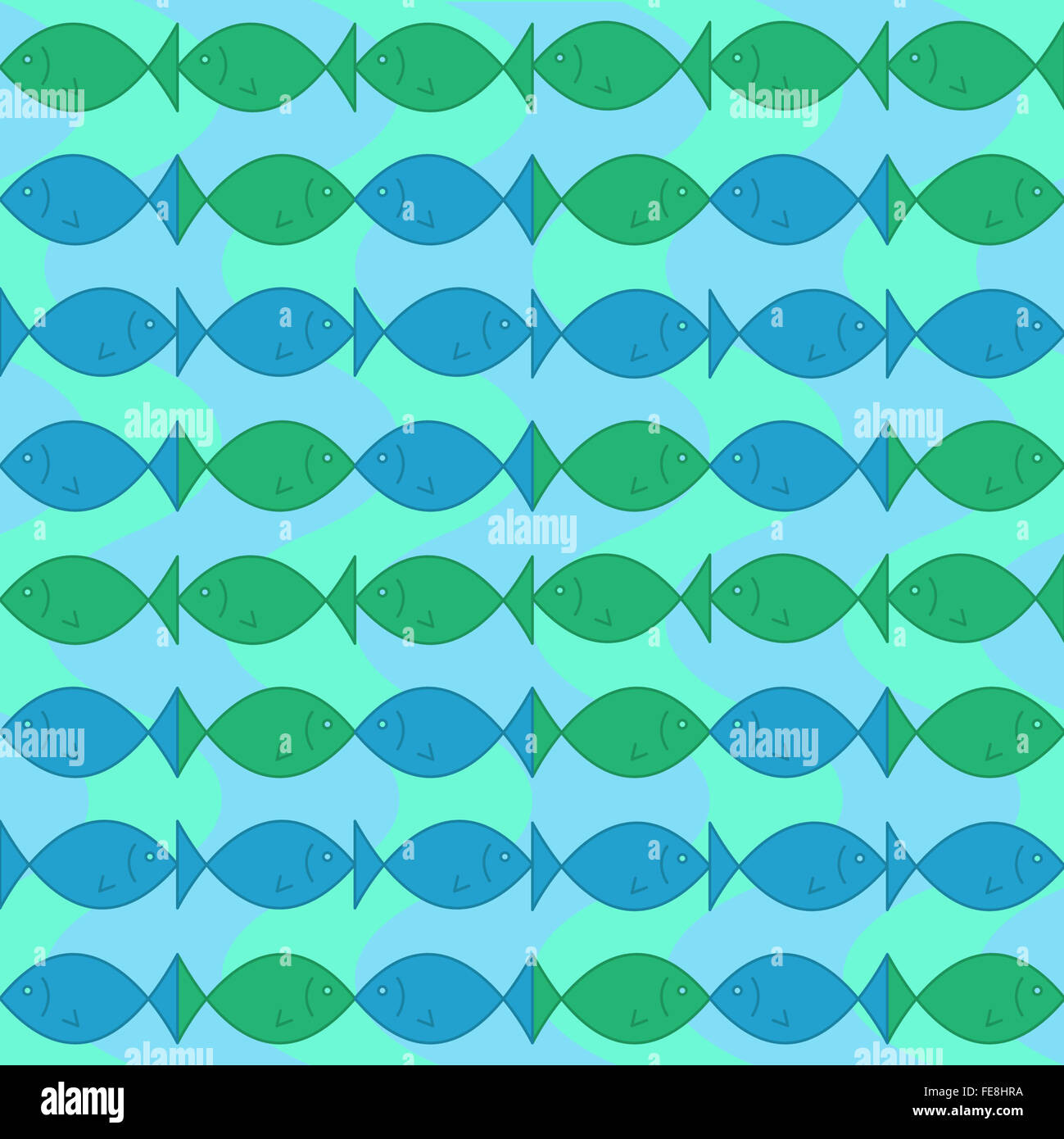 Fish pattern hi-res stock photography and images - Alamy