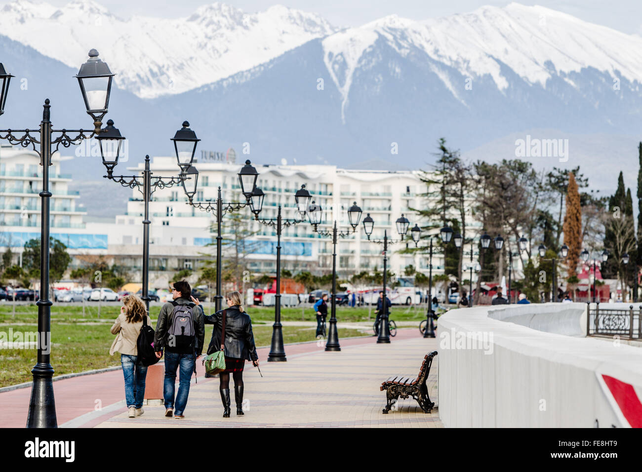 Caucasus Mountains, Sochi Stock Photo
