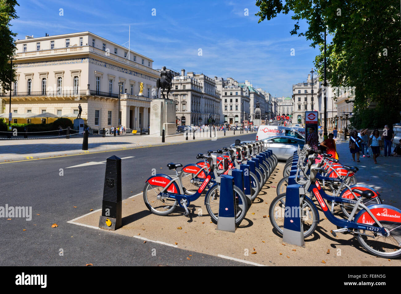 London waterloo place statue edward hires stock photography and images