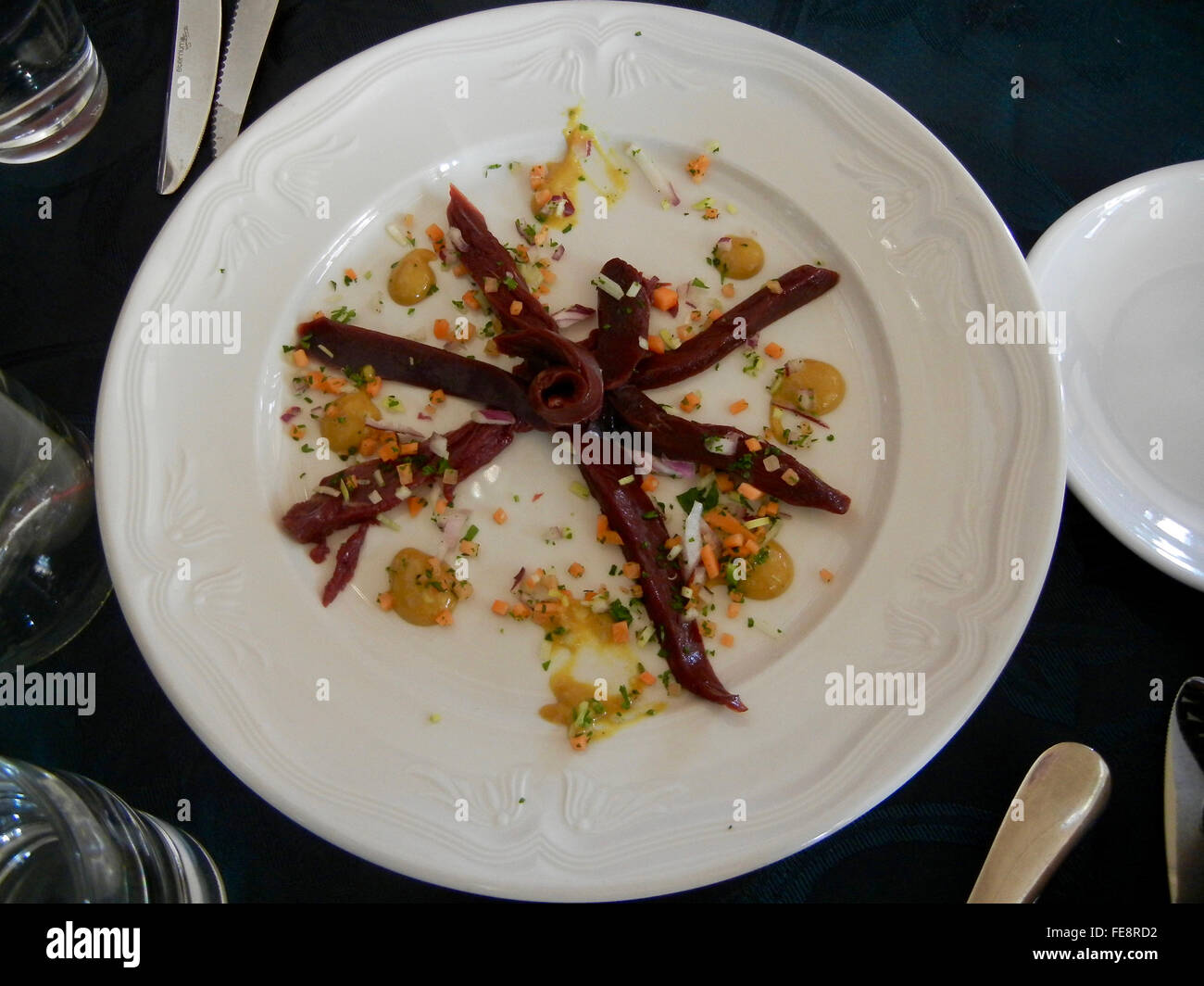 Puffin dinner in Reykjavik Iceland Stock Photo - Alamy