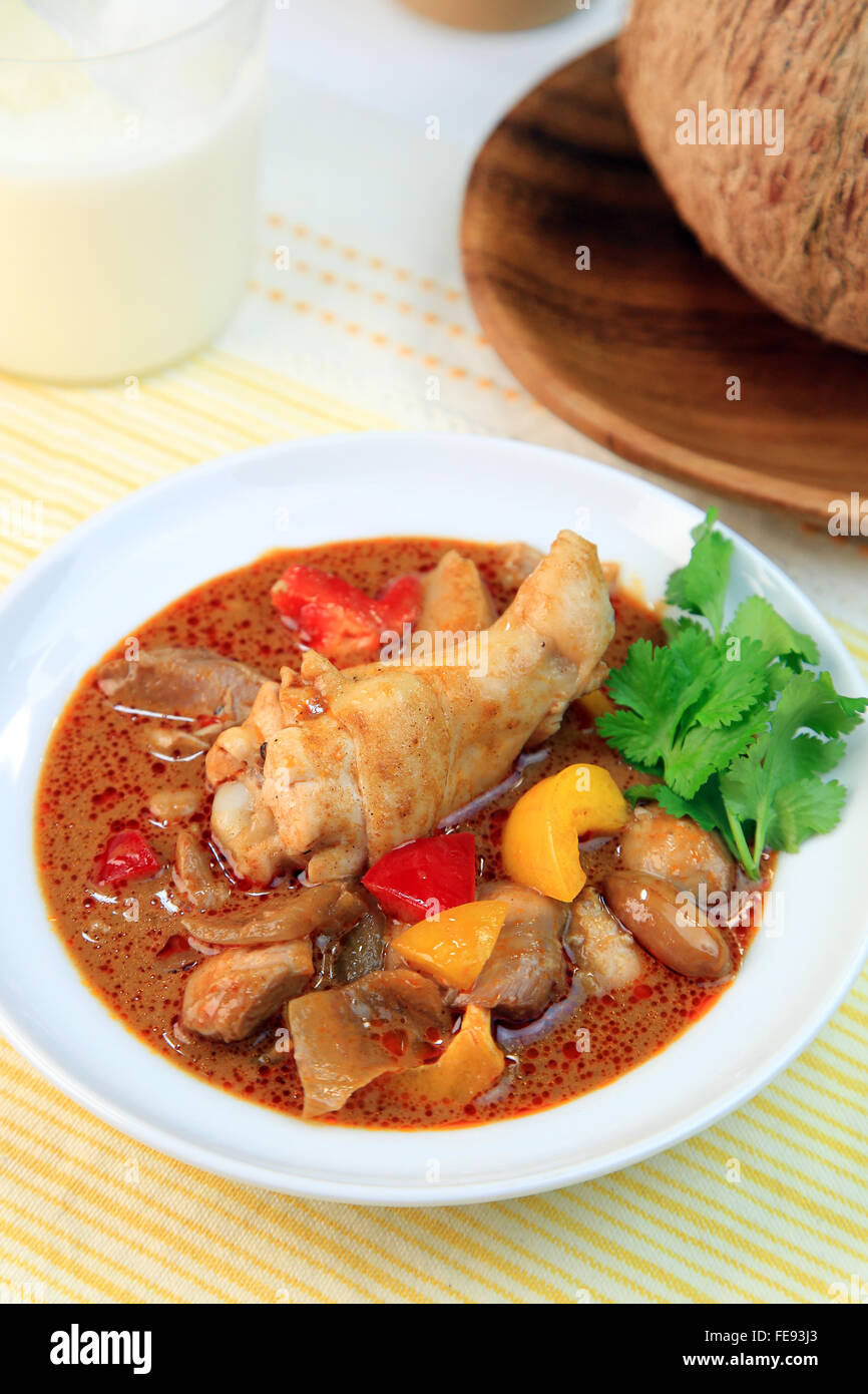 Massaman curry Stock Photo