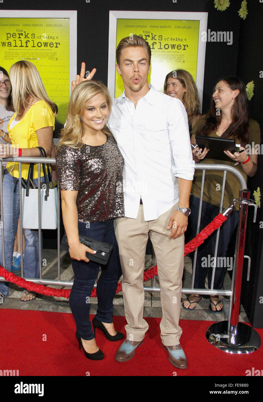 LOS ANGELES, CALIFORNIA Monday September 10, 2012. Shawn Johnson and