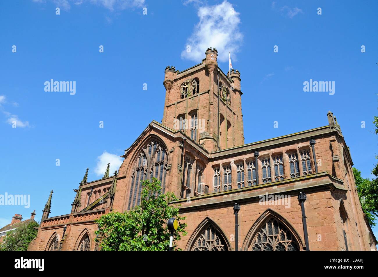 Parish Church of St John the Baptist, Coventry, West Midlands, England