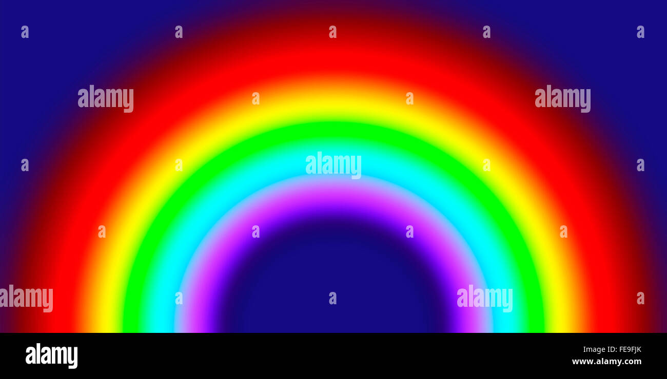 abstract rainbow Stock Photo