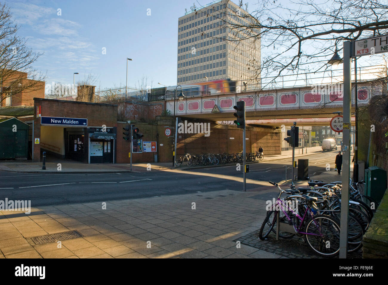 New malden train station hires stock photography and images Alamy