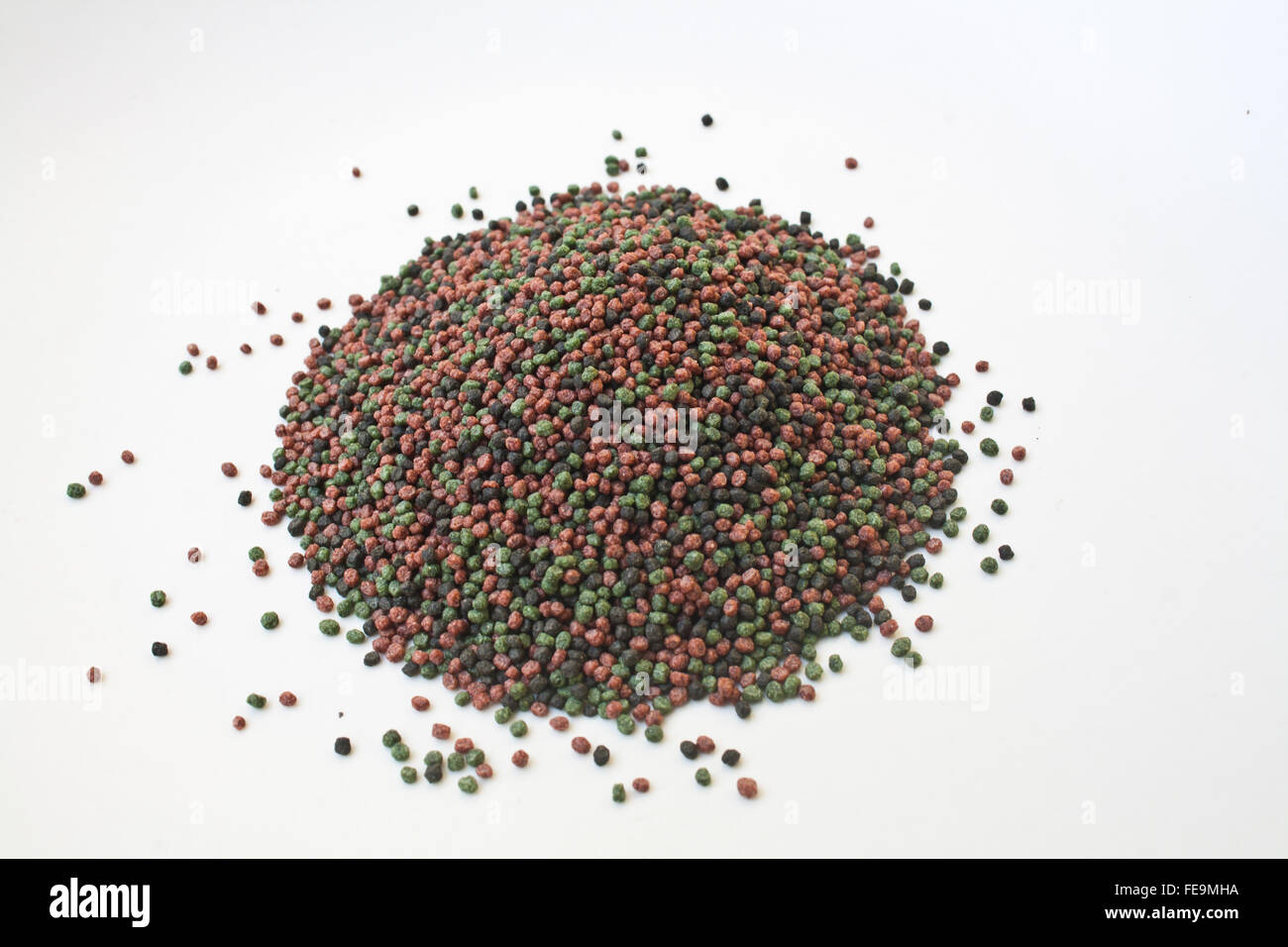 Pile of Commercial Aquarium Fish Feed Stock Photo Stock Photo Alamy