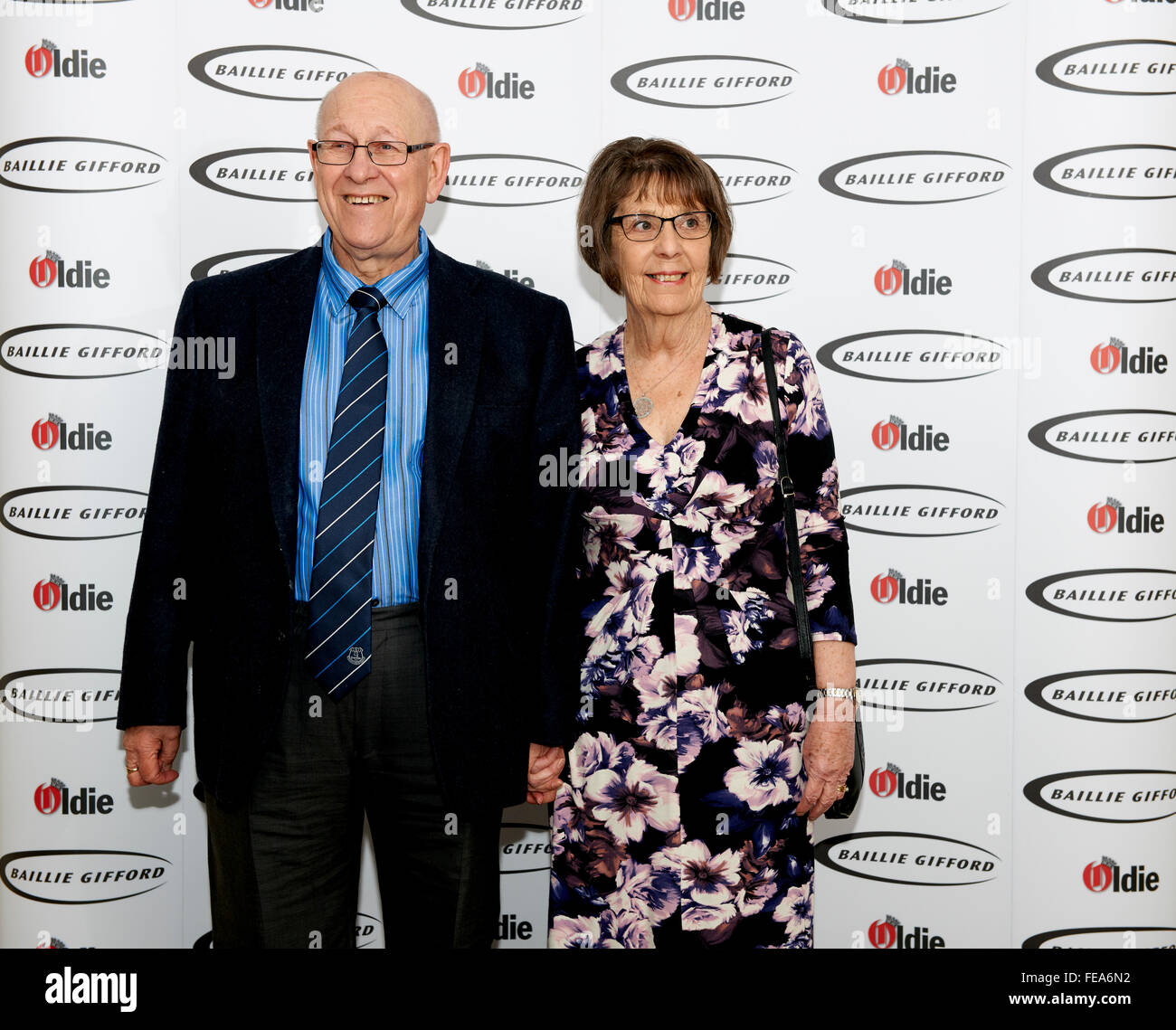 Leon and June Bernicoff at the Oldie of the Year Awards 2016 Stock Photo