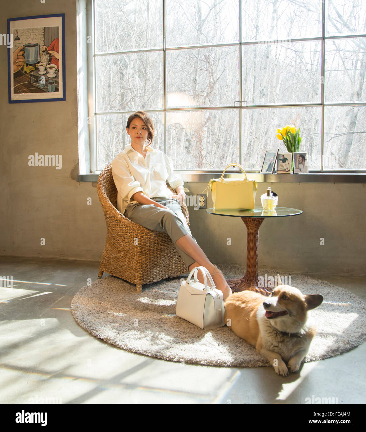 Shiho Yano, Feb 4, 2016 : Japanese model Shiho Yano poses during a