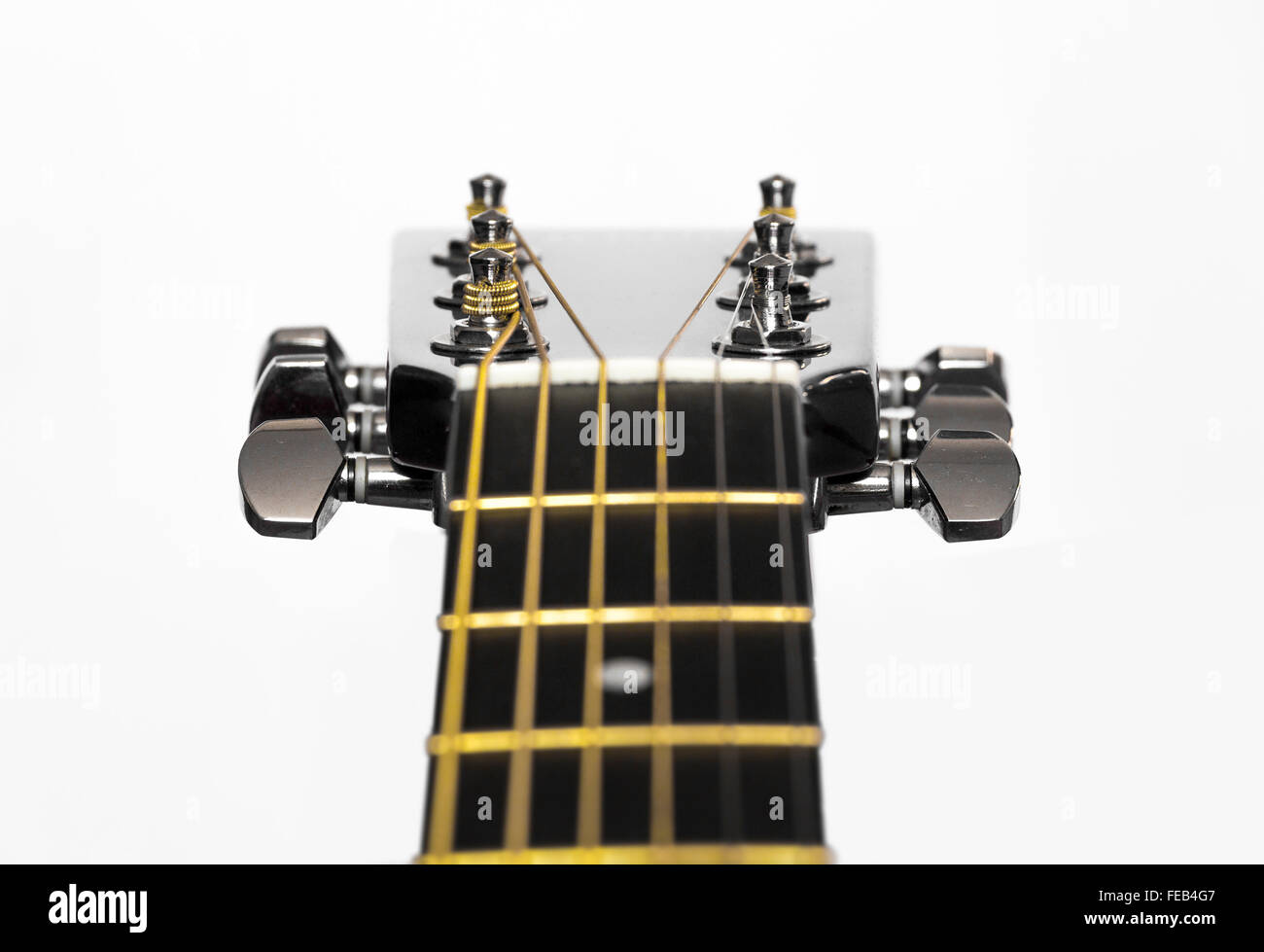 acoustic guitar Tuners Stock Photo Alamy