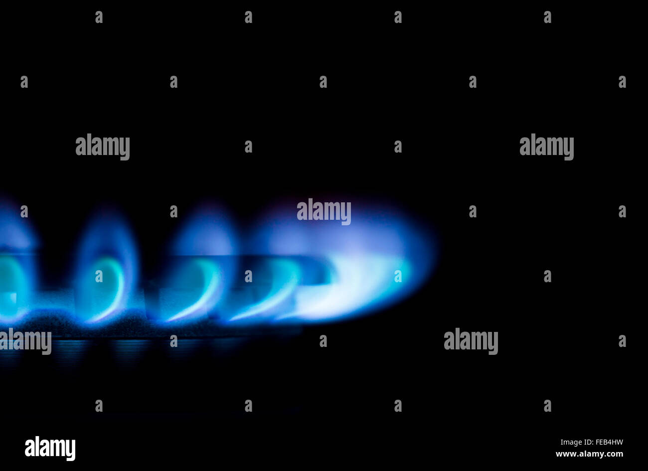 Burner gas stove Stock Photo Alamy