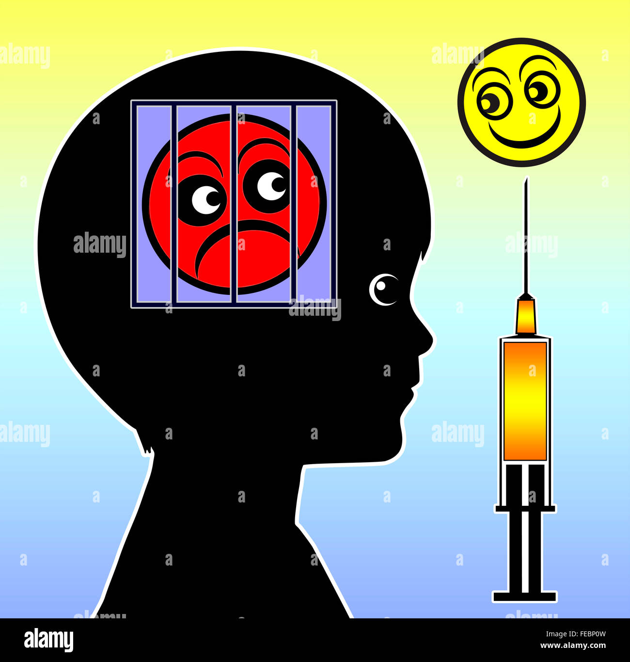Teen anxiety disorder hi-res stock photography and images - Alamy