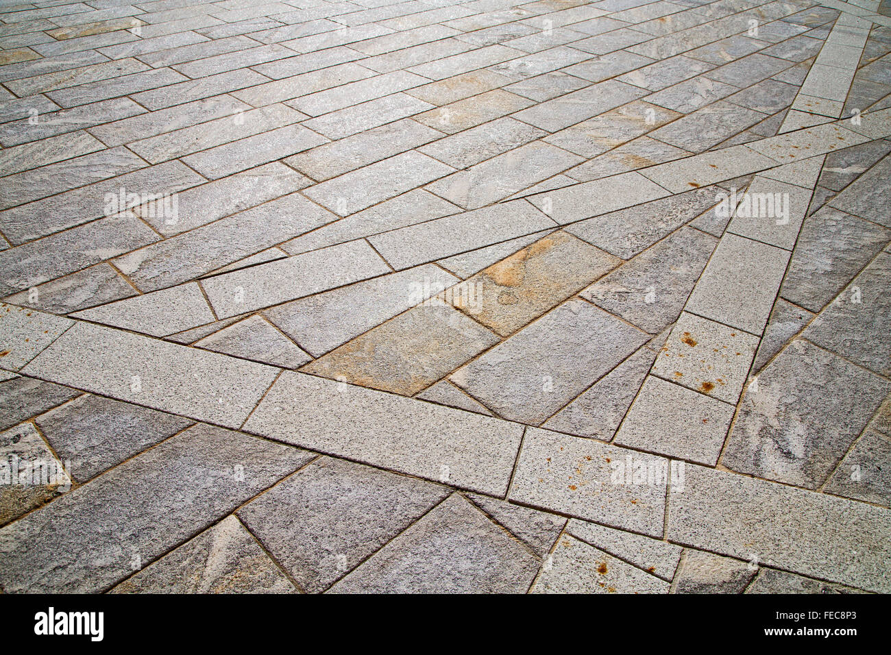 brick in legnano street lombardy italy varese abstract pavement of a ...
