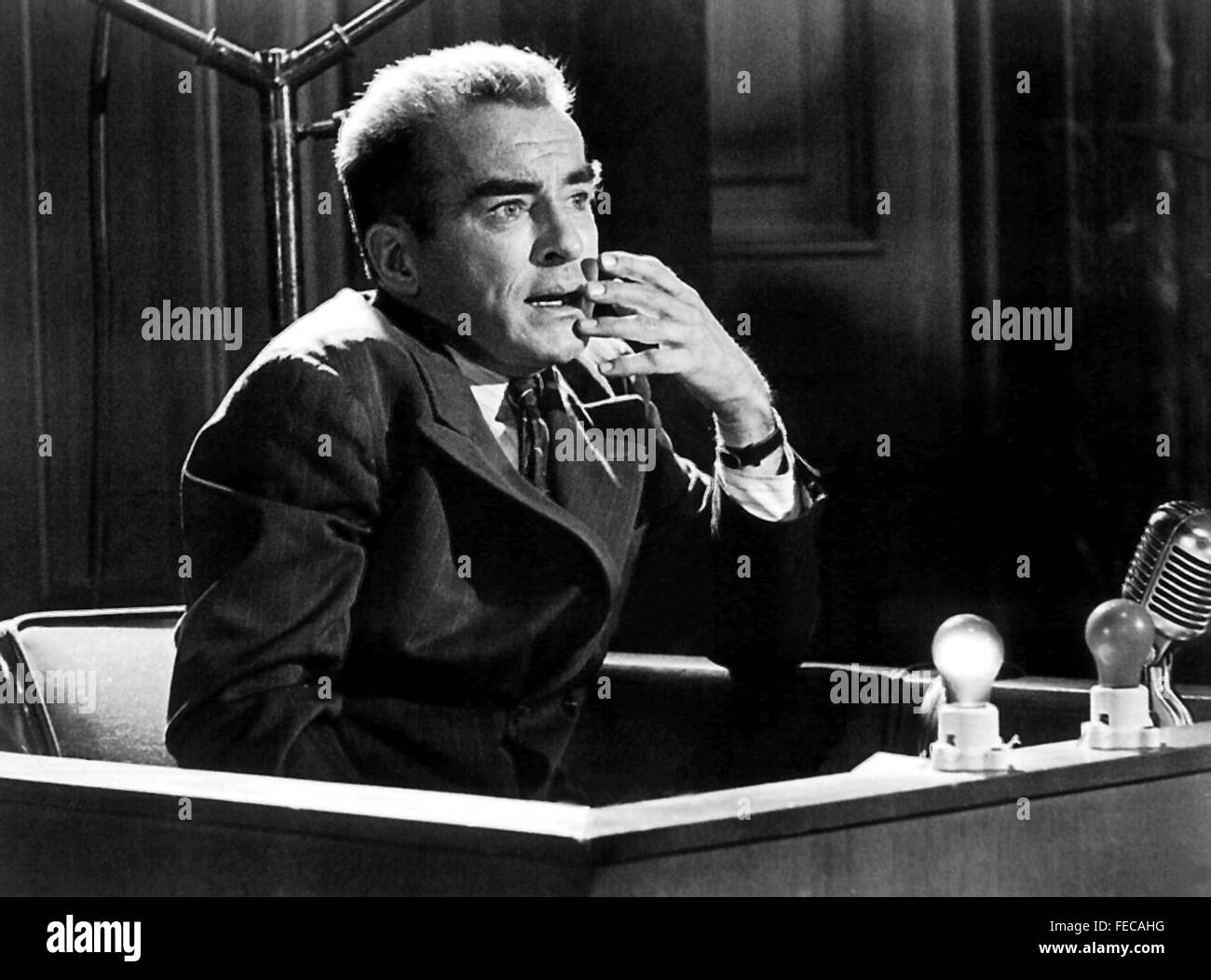 JUDGEMENT AT NUREMBERG (1961) MONTGOMERY CLIFT STANLEY KRAMER (DIR) MOVIESTORE COLLECTION LTD Stock Photo