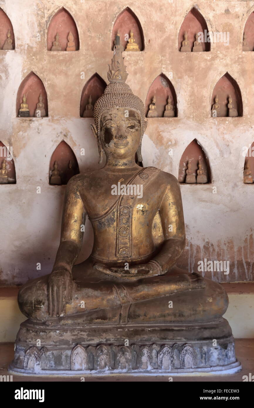 wat sisaket-buddha III Stock Photo