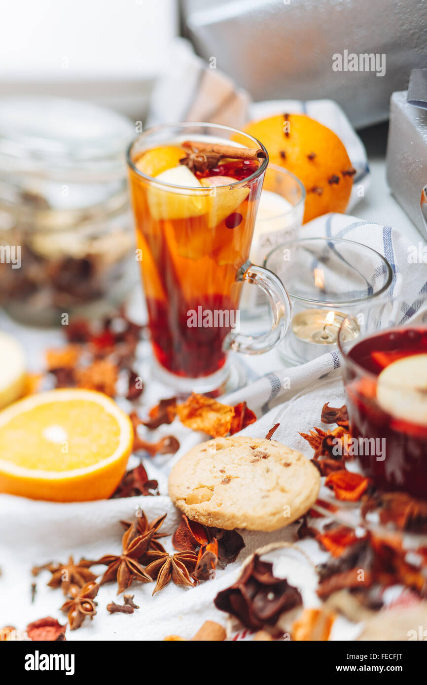 the hot drinks Stock Photo Alamy