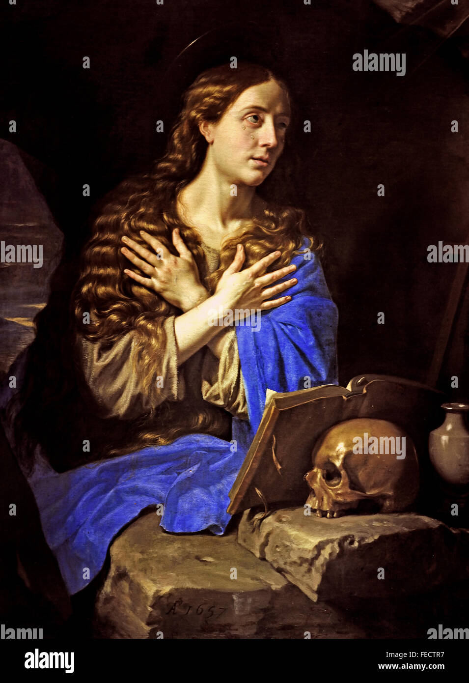 The Penitent Magdalene Hi Res Stock Photography And Images Alamy   Penitent Magdalene 1657 Philippe De Champaigne 1602 1674 French Baroque FECTR7 