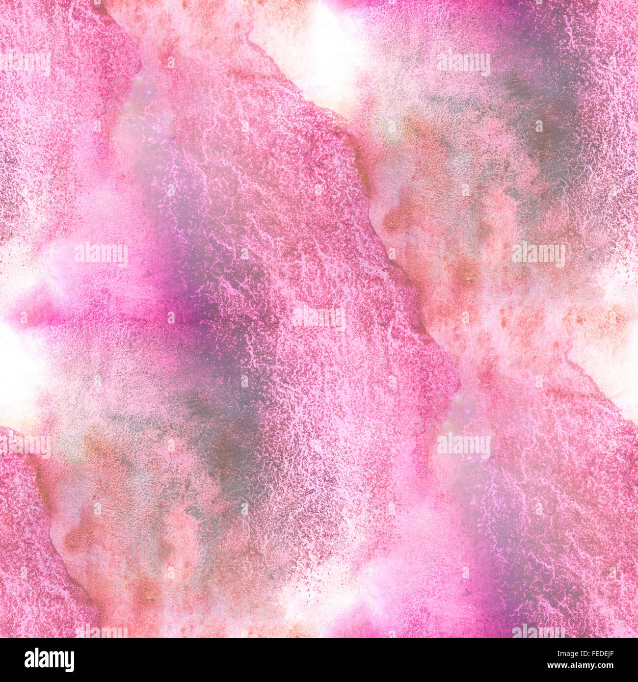 seamless watercolor background pink abstract texture art pattern, water ...