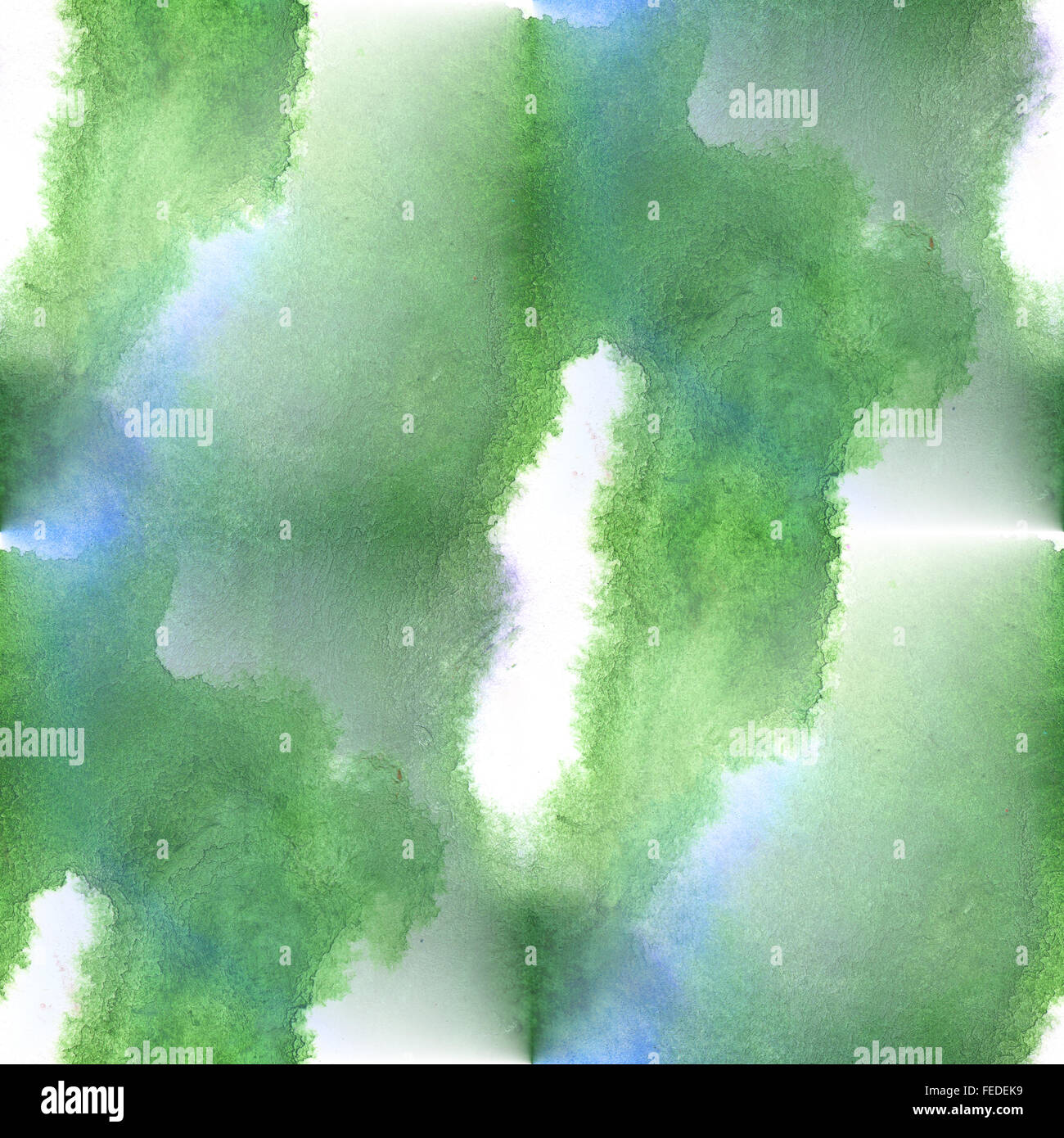 seamless watercolor background abstract green texture art pattern ...