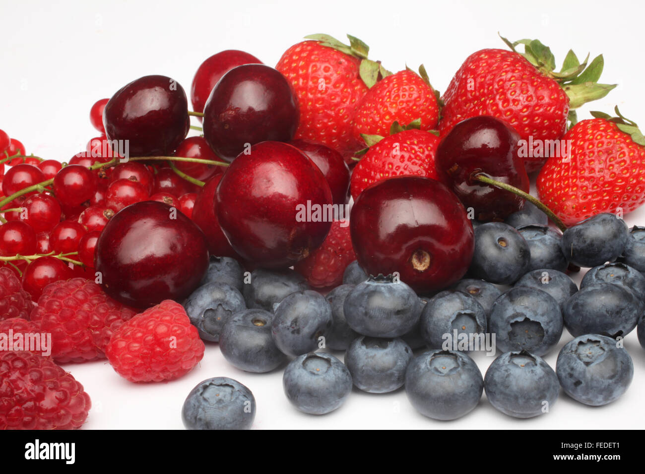 Fresh berries Stock Photo