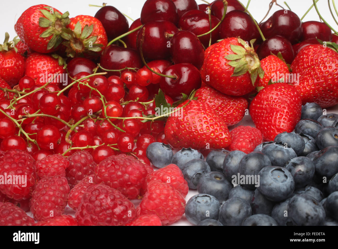Fresh berries Stock Photo