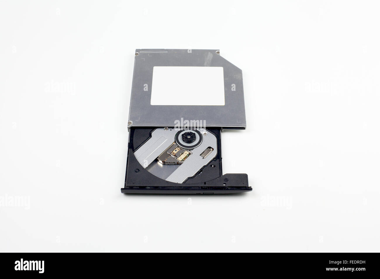 Internal DVD Drive for notebook opened Stock Photo Alamy
