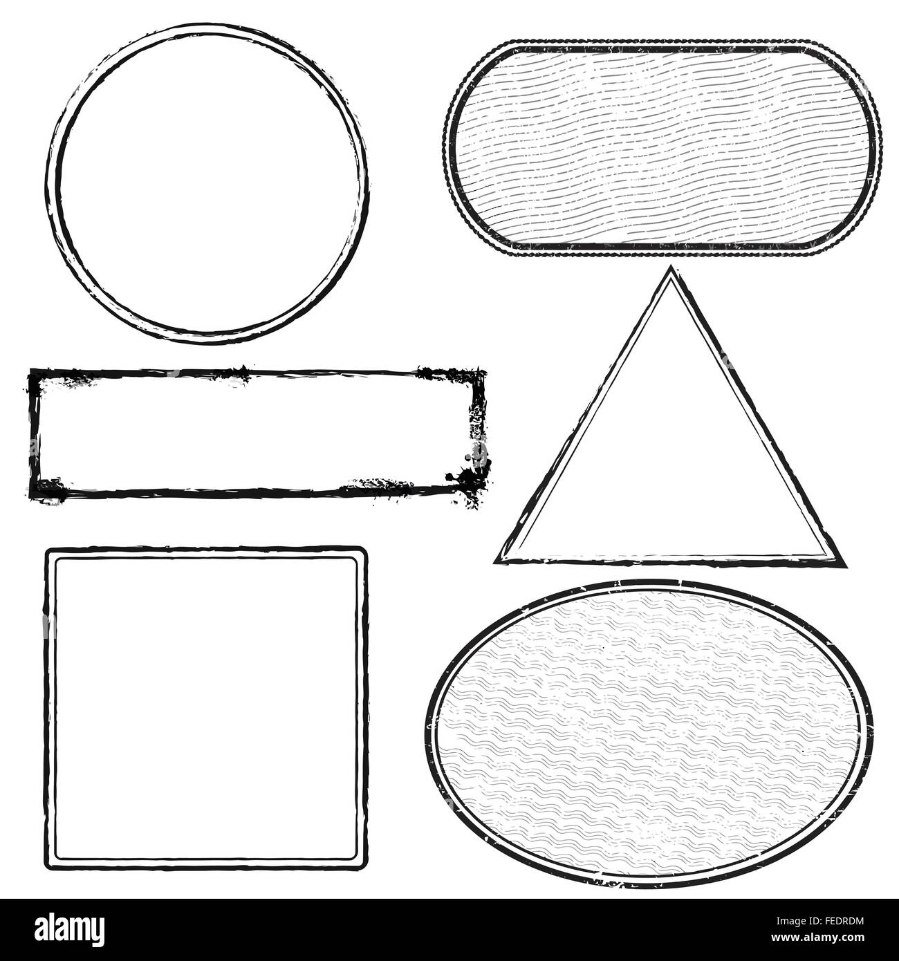 Grunge rubber stamps Royalty Free Vector Image