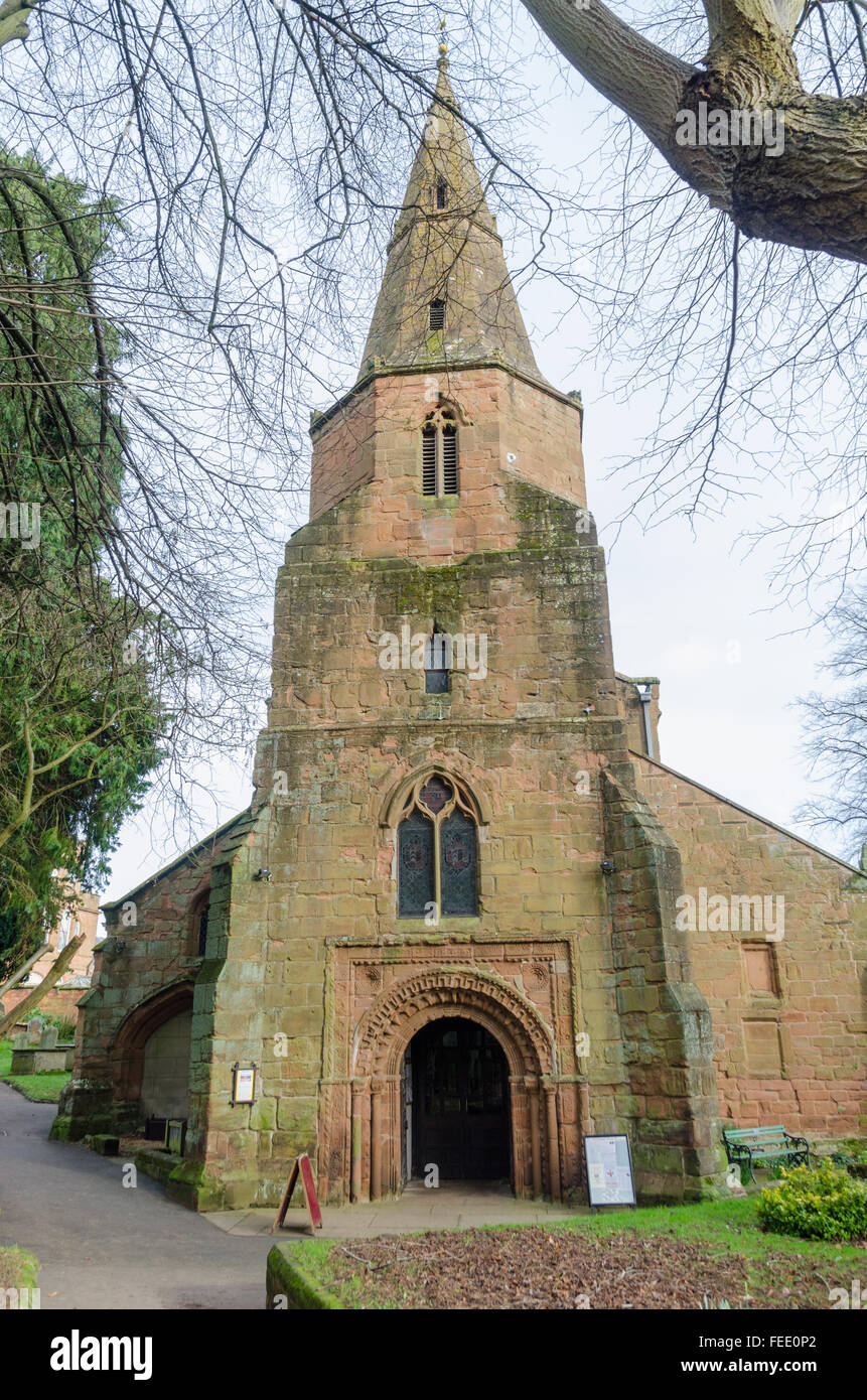 St Nicholas Church in Kenilworth, Warwickshire Stock Photo