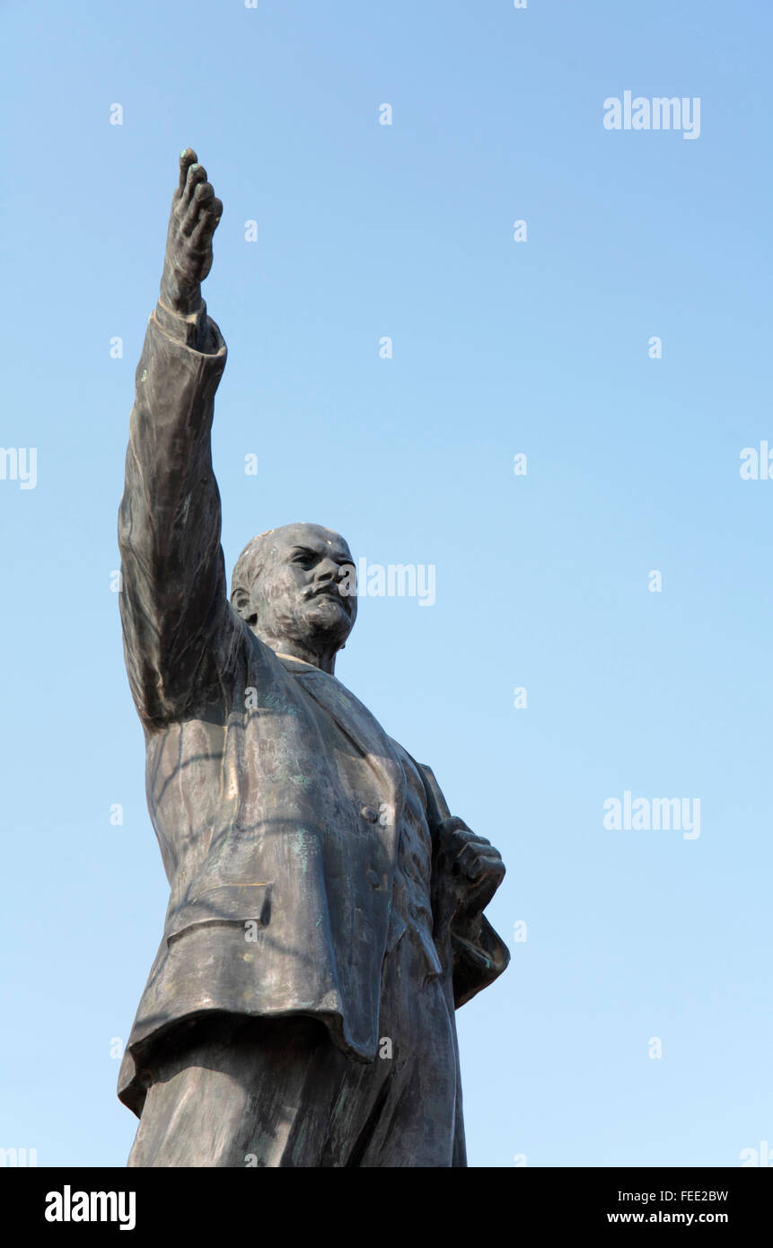 Lenin Statue, Budapest,  Hungary Stock Photo