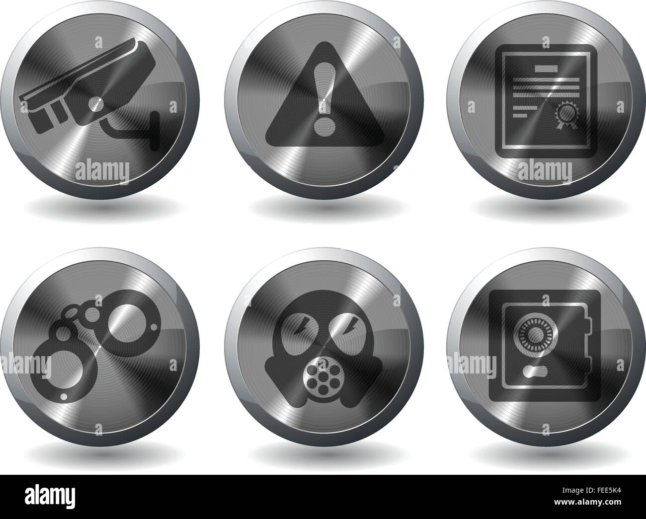 Security icons set Stock Vector Image & Art - Alamy