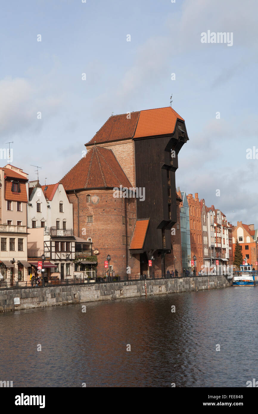 Gdansk, Old Town in Spring Stock Photo